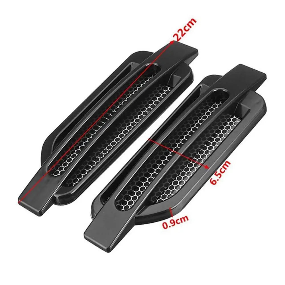 ABS Fake Side Mesh Cover Car Styling Supplies Air Flow Vent Zpaxo