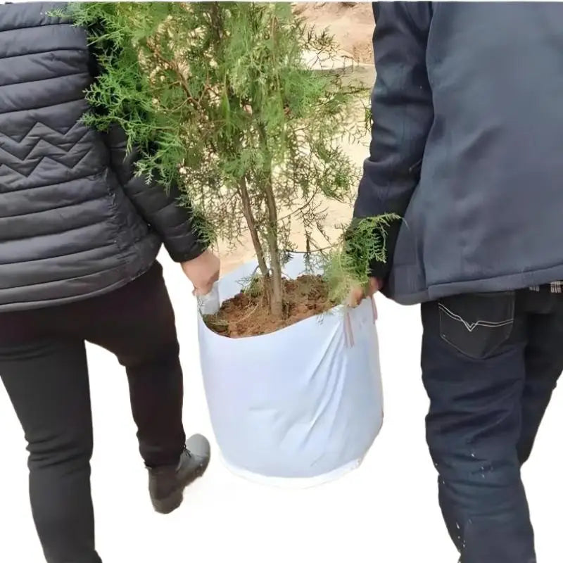 5Size Round Fabric Pots Grow Bags Plant Pouch Root Container Cultivation Pot Planting Grow Bag jardineria семена овощей Zpaxo