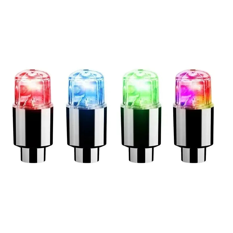 LED Tire Valve Cap Lights – Cars, Motorcycles & Bicycles