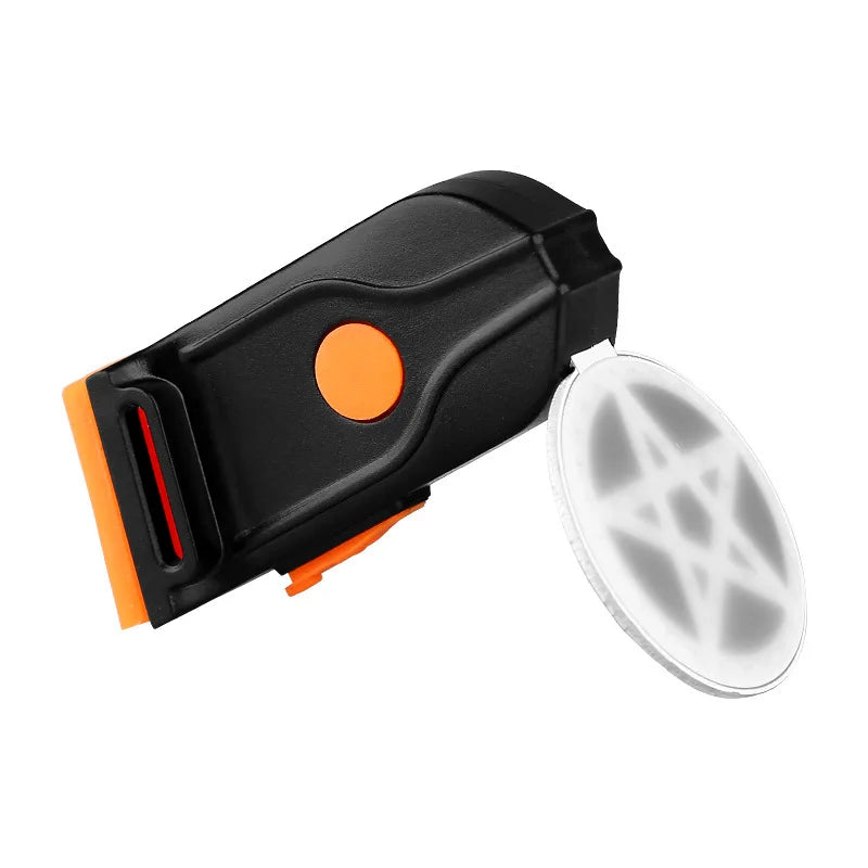 Creative Bicycle Taillights USB Charging Mountain Lights Night Road Bike Riding Equipment Accessories High Brightness Taillights Zpaxo