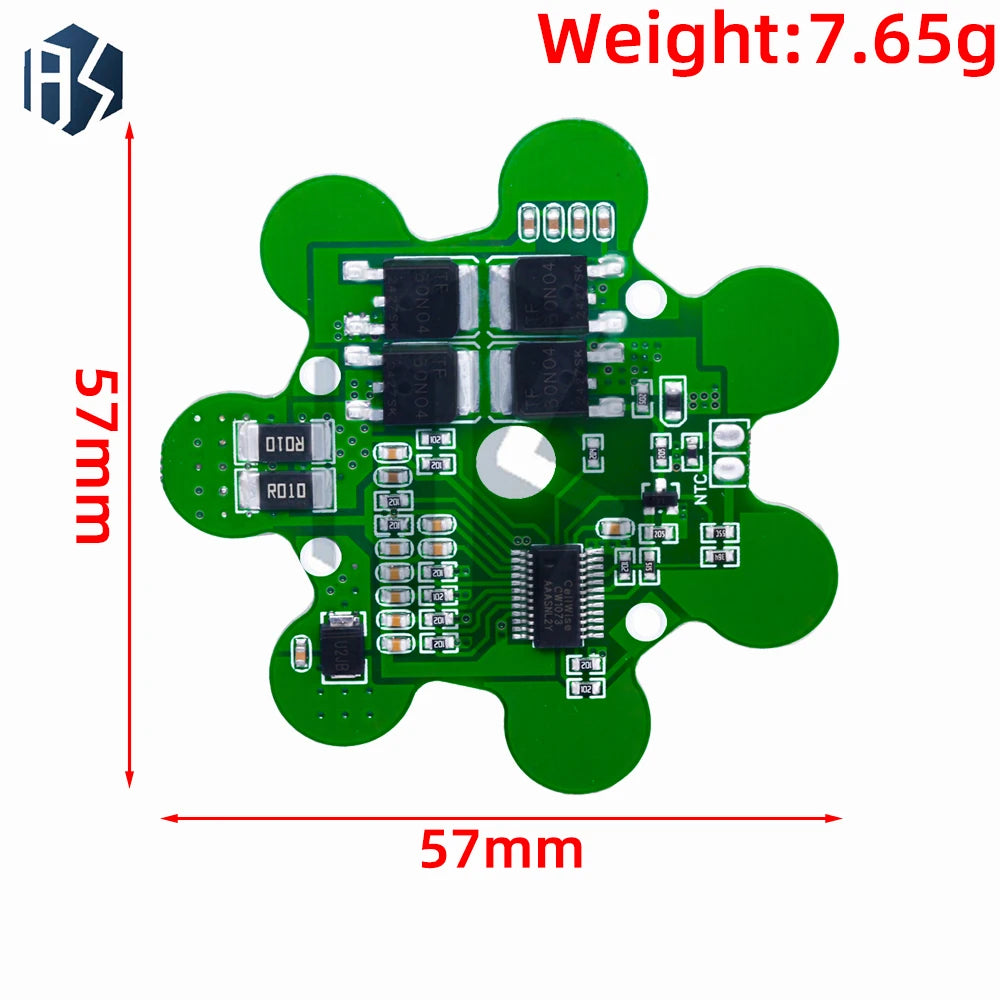 25 9V 7S 15A Balanced BMS PCM Lithium Battery Protection Board 24V Zpaxo