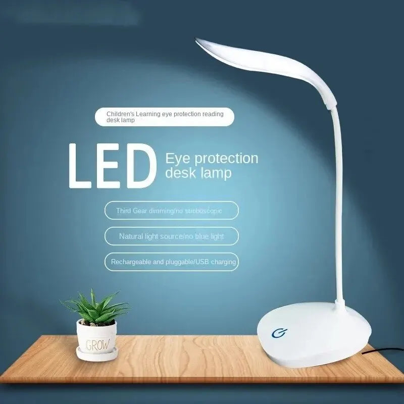 USB LED Lamp Foldable Eye Protection Design Office Desk Study Light For Home Study Reading Desk Bedroom Reading Light Gear Kit Zpaxo