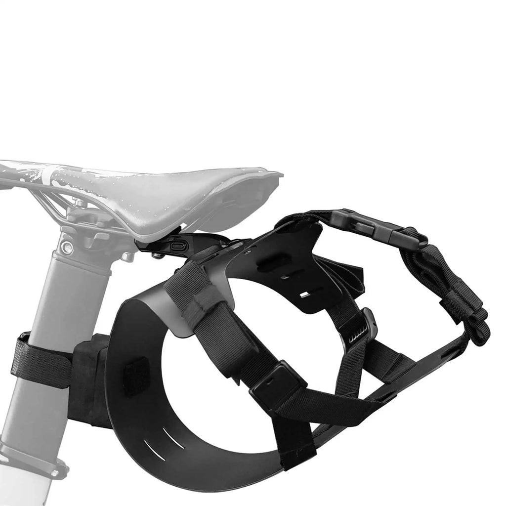 Quick Release Rear Bike Rack Adjustable Saddlebag Tail Bag Carrier