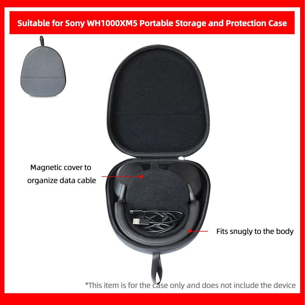Hard Carrying Case Shockproof Portable Storage Box Bag EVA