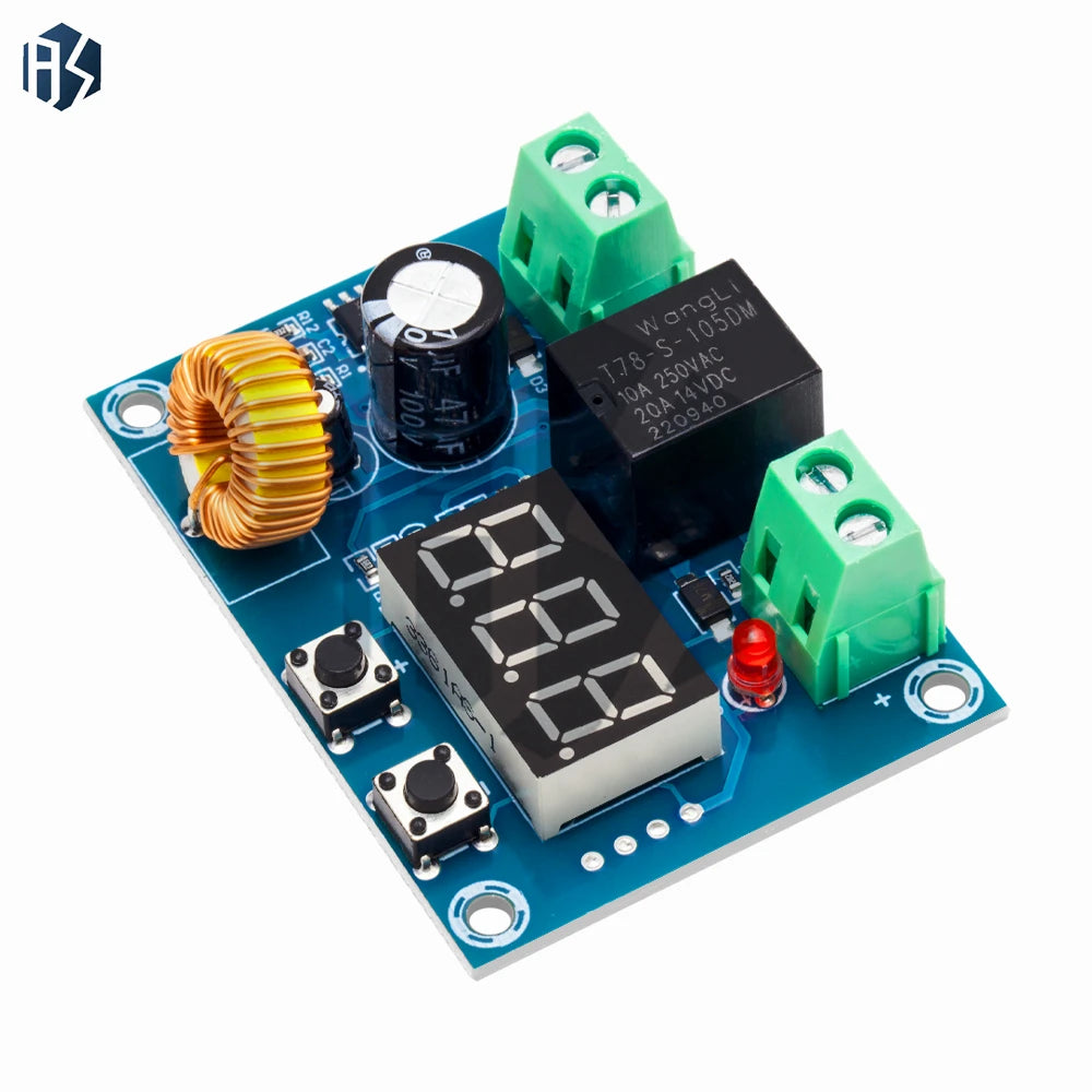 1pc/2pcs /5pcs XH‑M609 12V‑36V Battery Protection Module with Over‑Discharge Protection With led Display Zpaxo