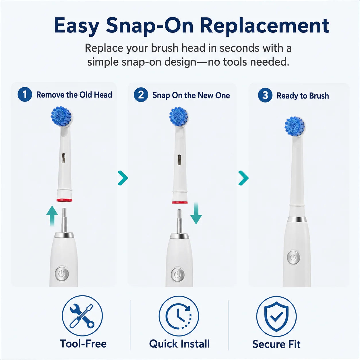 Wholesale 4 8 16 Lot Electric Toothbrush Head Oral B 6000 Replacement Zpaxo