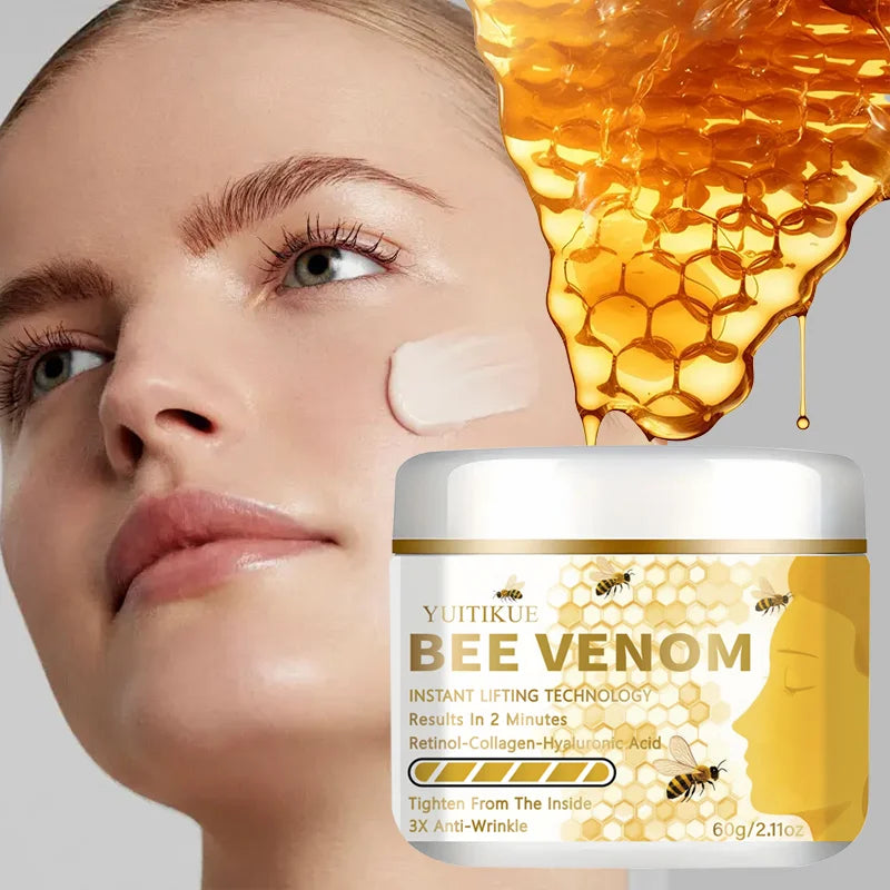 YUITIKUE Bee Venom Firming Cream 60g – Instant Lift & Hydration Firming Face Cream Zpaxo