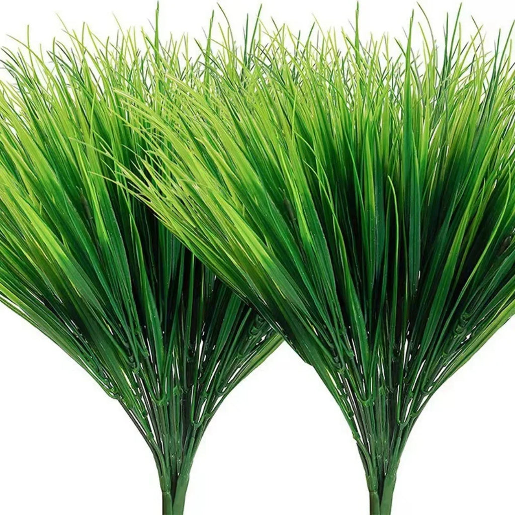 35cm Artificial Spring Grass Bundles – Faux Green Plant Decor Artificial Plant Decor Zpaxo