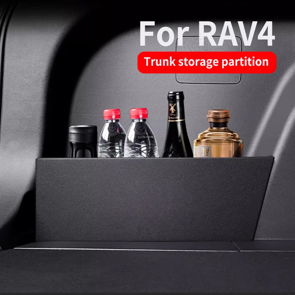 Suitable For TOYOTA RAV4 2013-2023 Leling Trunk Partition Interior Decoration Car Supplies Storage and Storage Box Zpaxo
