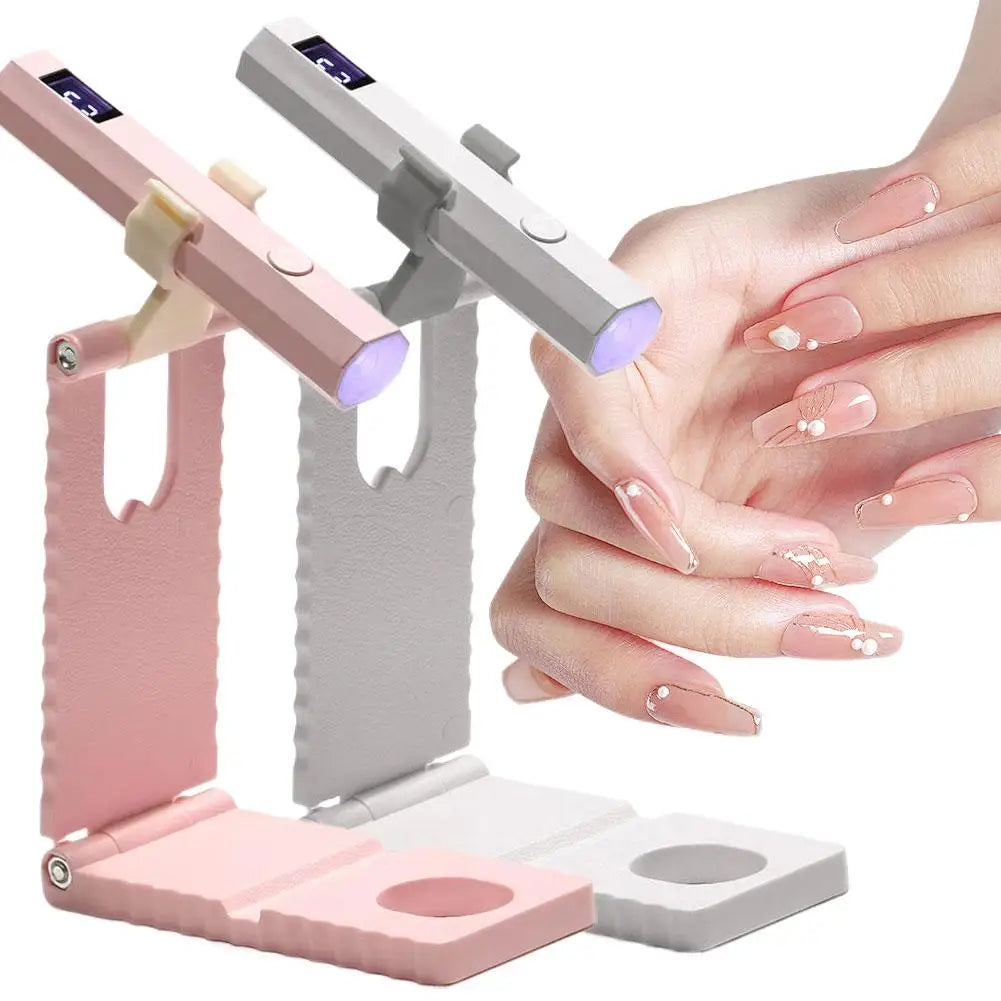 Portable Mini UV LED Nail Lamp – 30-Second Gel Nail Dryer UV Nail Lamp Zpaxo