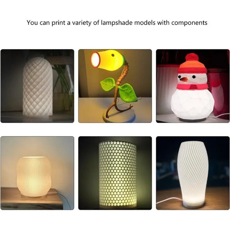 652F 3D Printers Part LED Lamp LED Light Lighting Set Brightness Computer and Office Zpaxo CN