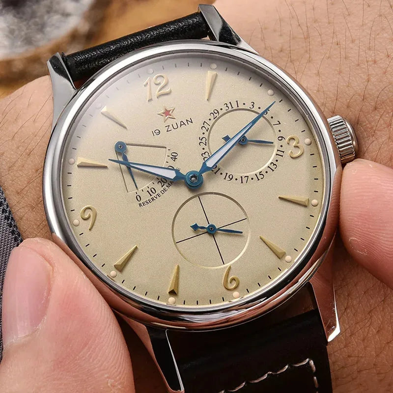 1963 Automatic Watches 40mm Man Watch Pilot Watch of Men Seagull ST1780 Movement Mechanical Waterproof Wristwatch reloj hombre Zpaxo