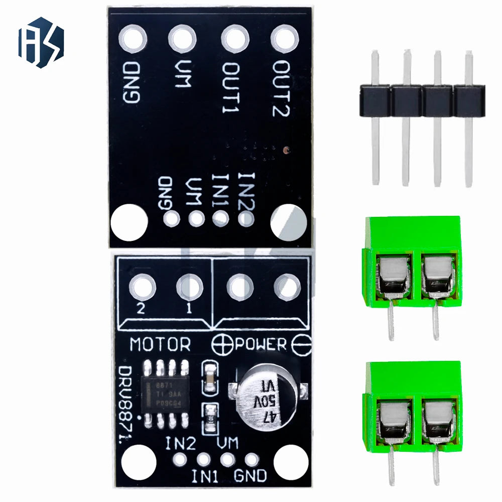 DRV8871 H-bridge Motor Driver Board 6 5-45V 3 6A PWM Current Sensing Zpaxo
