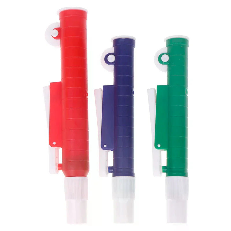 Pipette Aid Fast Release Pipette Pump Manual Pipettor Pump Use With Graduated Transfer Pipette VOL.2 Ml/10ml/25ml Zpaxo