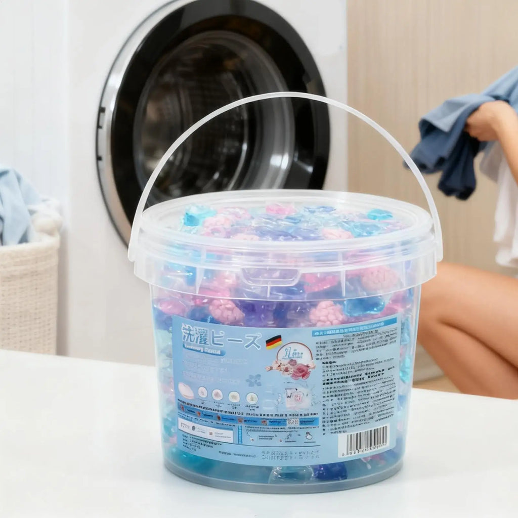 Laundry Detergent Pods Deep Cleaning 40 Tablets Beads Washing Machine