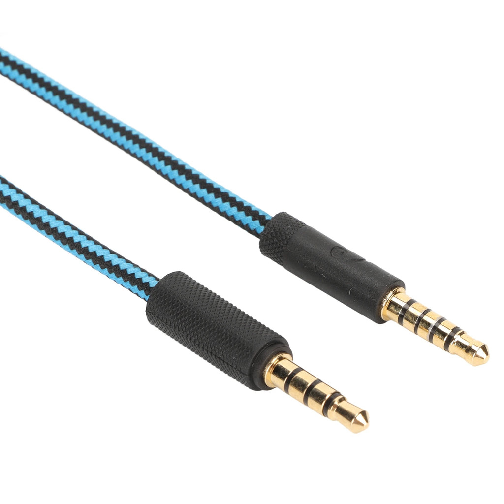Gaming Headset Cable Woven Earphone Cord with Volume Control and Mute Switch for Logitech G Pro G Pro X G433 G233 Zpaxo