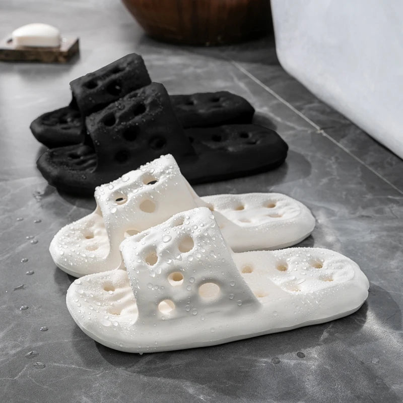 Women's Quick-dry Bathroom Slippers Home Use Summer Couple EVA Light