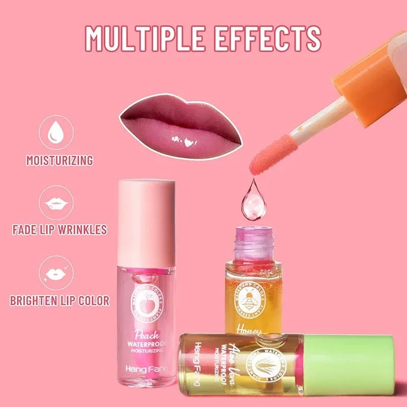 Water Light Lip Gloss Temperature Sensing Moisturizing Changing Balm