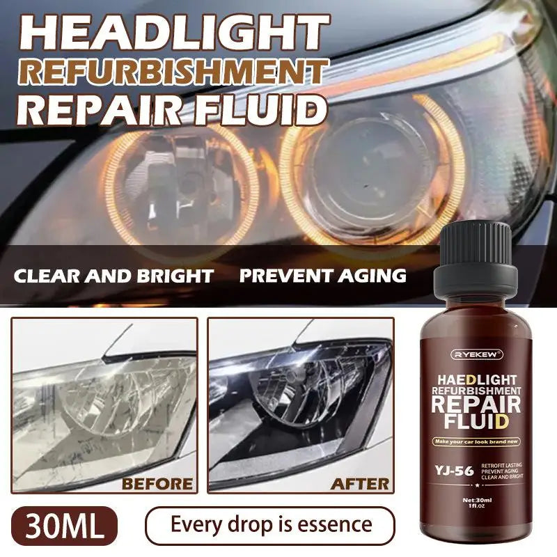Car Headlight Restoration Polish – Remove Yellowing & Oxidation