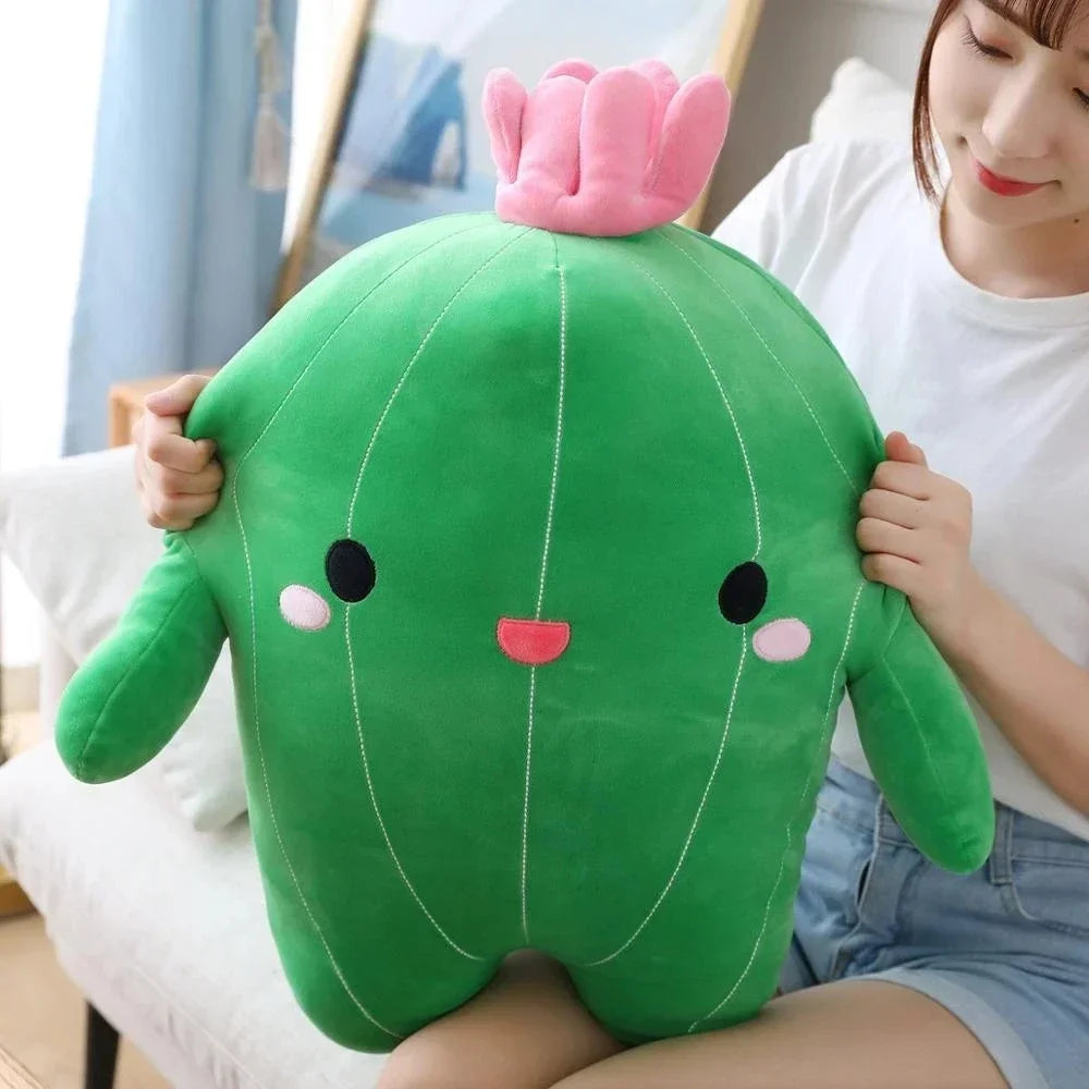 25 40 Kawaii Simulation Cactus Plush Toy Cute Stuffed Plants Plushies