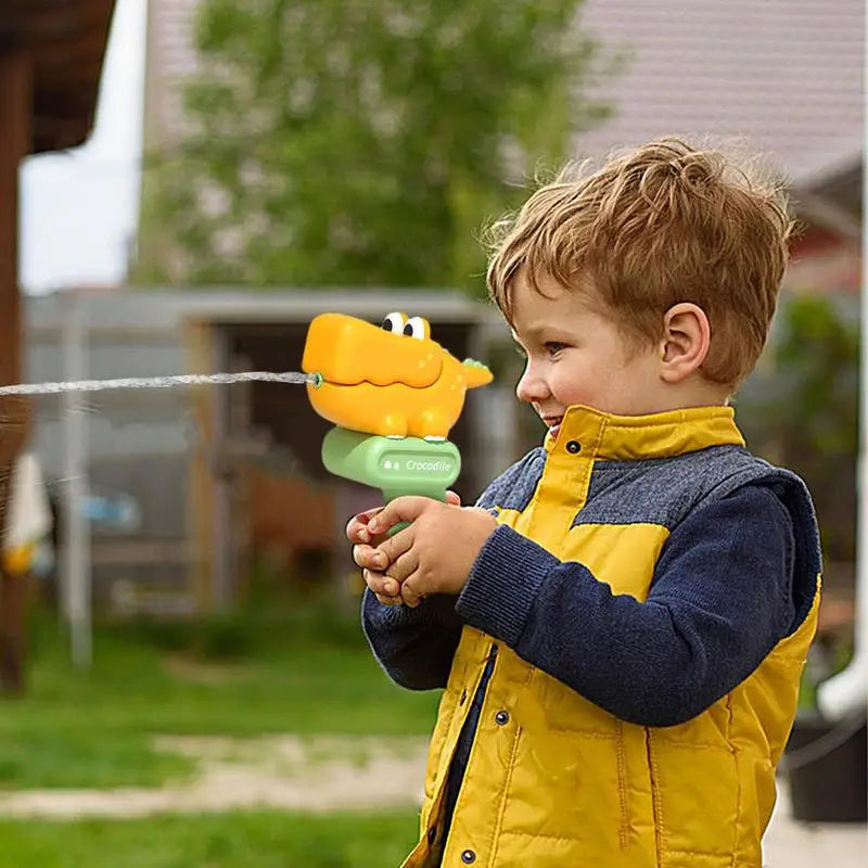 Water Soaker Toy Cartoon Dinosaur Backyard Beach Squirt Interactive Zpaxo