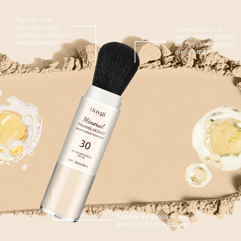 Hoygi Setting Powder – Oil Control Spin Brush, All Skin Types Setting Powder Zpaxo