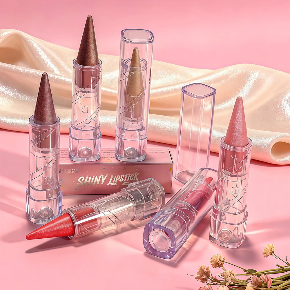 Pearlescent Shiny Lip Gloss Long-lasting Luster Waterproof Sweat Zpaxo