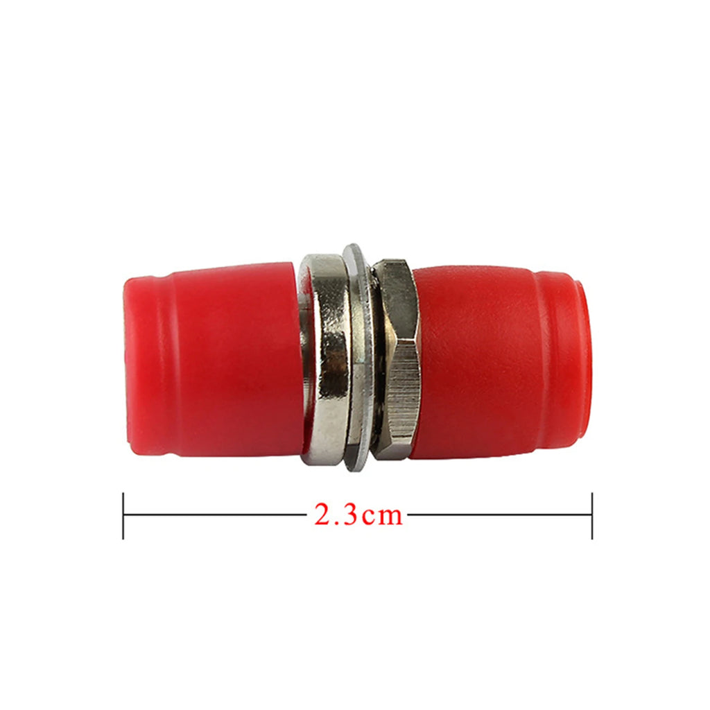 Wholesale Lot FC-FC Fiber Optic Adapter Coupler Connector Female RED