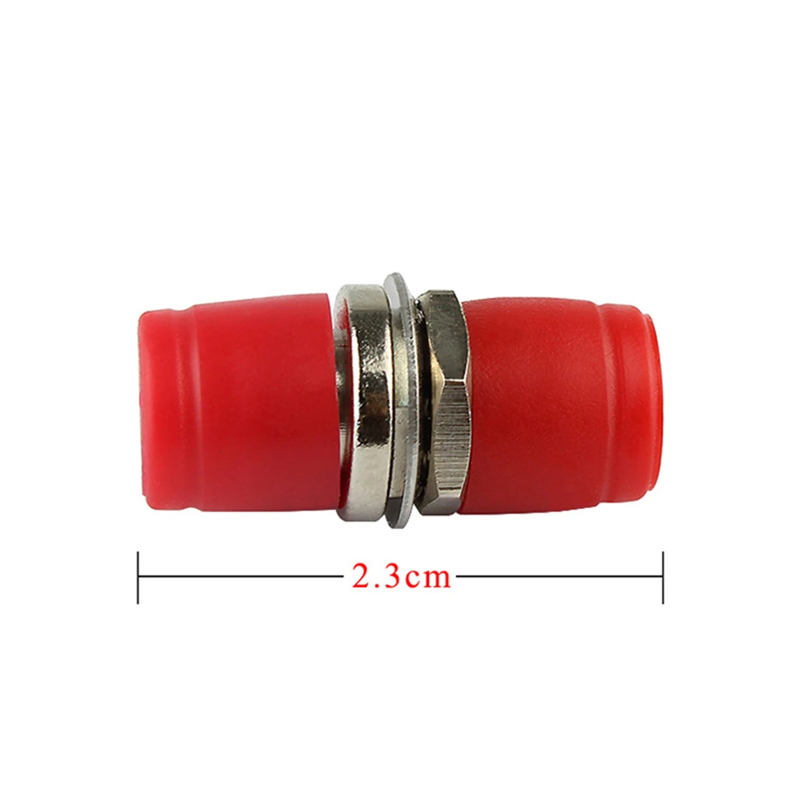 Wholesale Lot FC-FC Fiber Optic Adapter Coupler Connector Female RED