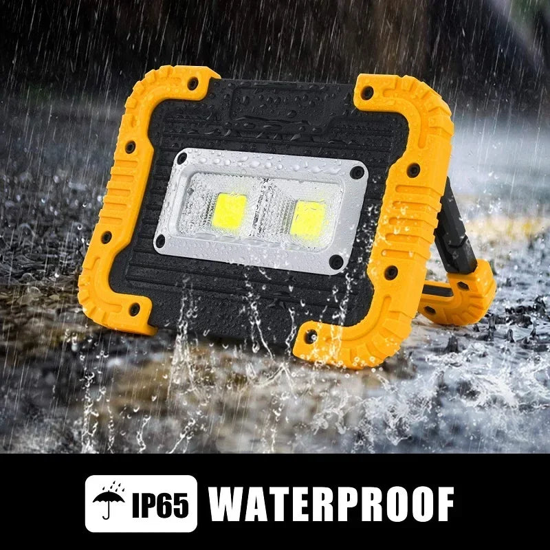 POCKETMAN 8000LM COB LED Work Light – Rechargeable Flood Lantern