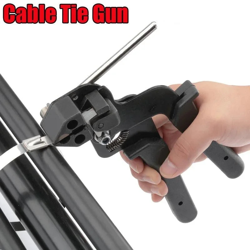 Stainless Steel Crimping Pliers Cable Tie Tools Assembly Tool