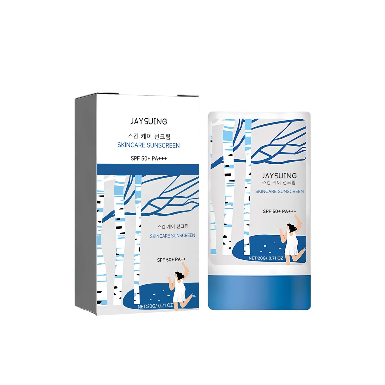 SPF 50 UV Sunscreen Stick – Waterproof, Oil Control, 20g Sunscreen Stick Zpaxo 20g 20g