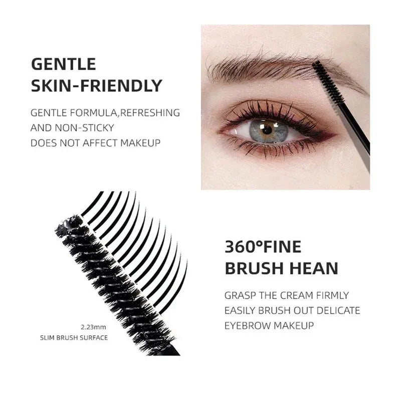 Brow Raincoat Styling Gel Clear Brow Gel Waterproof Sweat Resistant Long Lasting Eyebrow Gel Liquid Eyebrow Styling Wax Zpaxo