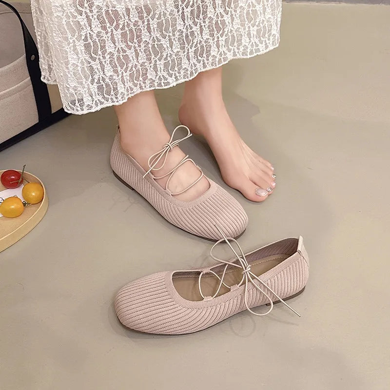 Women's Solid Comfortable Vintage Lightweight Single Shoes Women Zpaxo Pink 40
