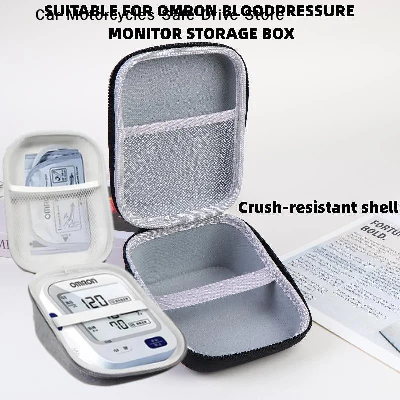 CM1Pcs Home Electronic Measurement EVA Blood Pressure Bag Hard Case
