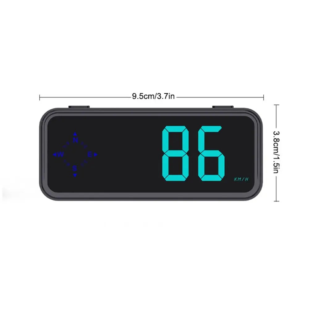 7 Color Switching GPS Car Digital Speedometer 3in1 Plug&Play HUD Car Head Up Display with KMH MPH Dispaly Universal Zpaxo