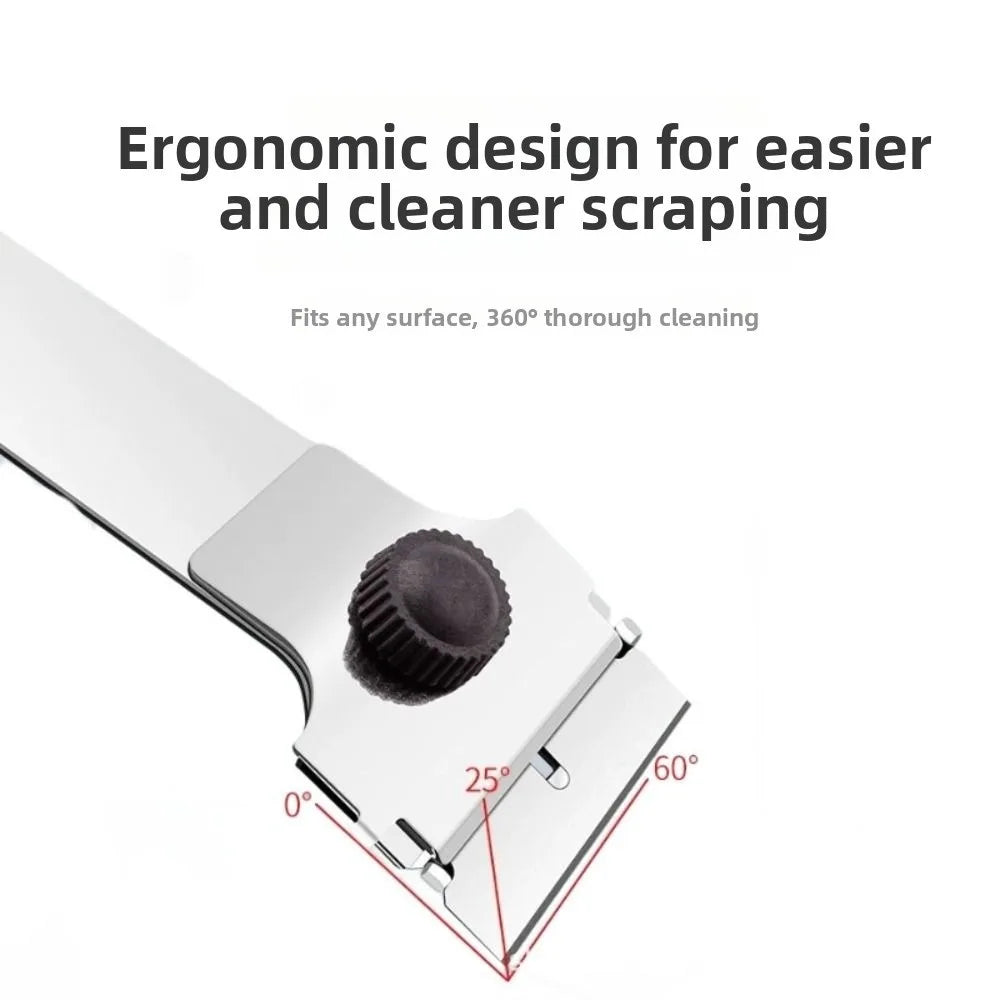 With Ergonomic Handle Paint Scraper Tool Carbide Anti-Slip Tape Paint Remover Durable Reusable Putty Scraper Zpaxo