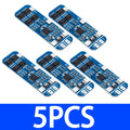 3S 12V 10A BMS Charger Board Balance Function LiFePO4 Li-ion 18650 Zpaxo 5pcs blue 10a
