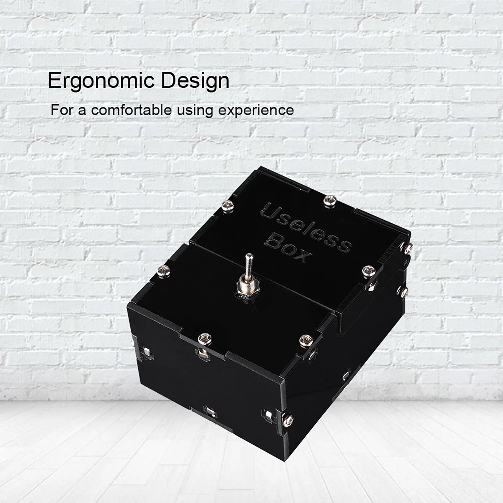 Funny Unique Gifts Mini Useless Box DIY Parts Automatic Leave Me