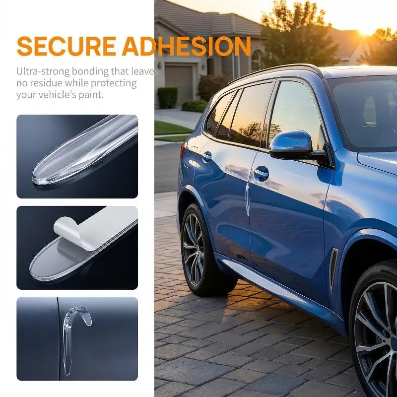 Car Door Edge Guard Strip – PU Anti-Collision Protector 2/4Pcs