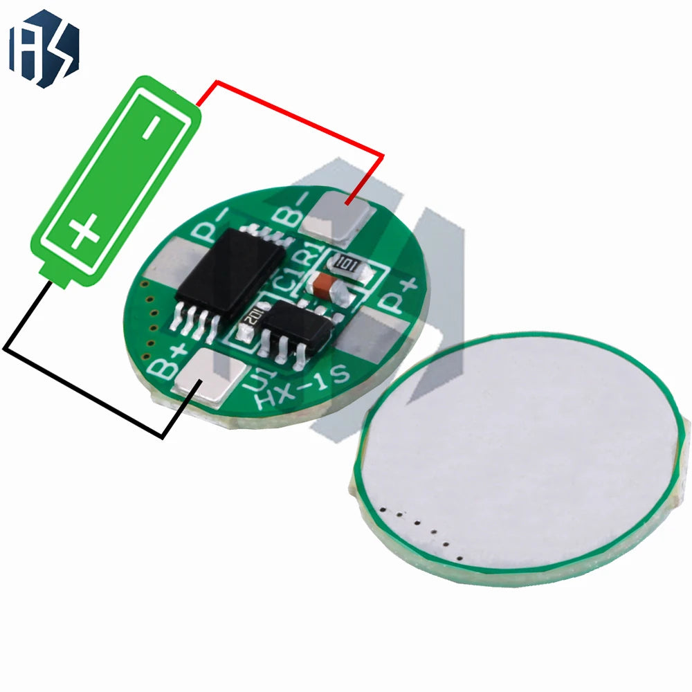 1S 3 7V Li-ion Charger Protection Module 2 5A BMS Compatible 14500 Zpaxo