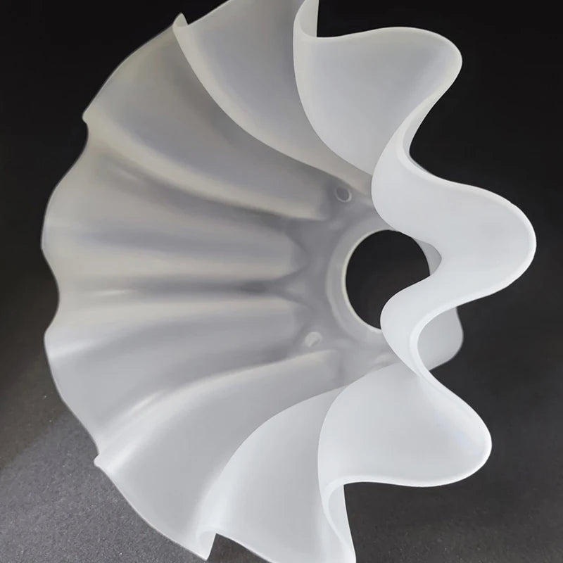 Acrylic Lily Lampshade E27 Replacement – Table & Wall Lamp Shade