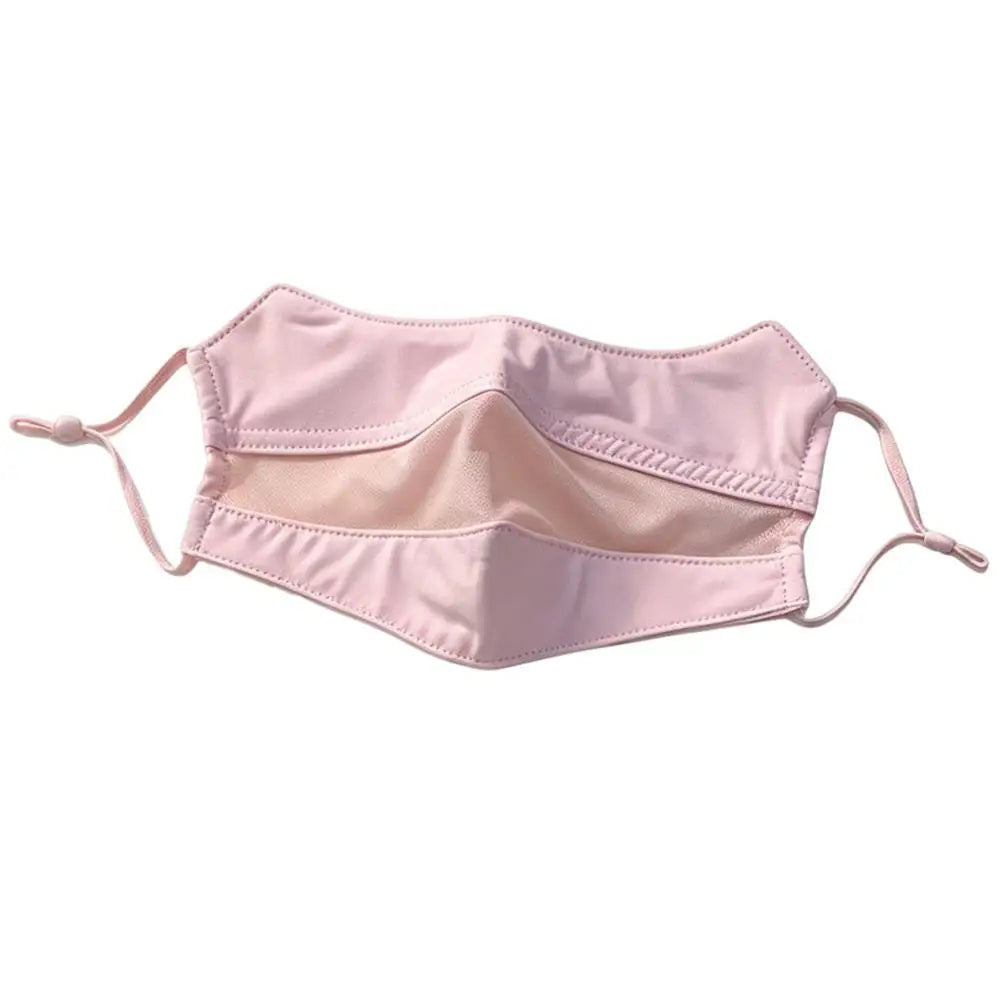 Ice Silk UV Face Mask UPF 50 – Cooling Sun Cover for Sports UV Cooling Face Mask Zpaxo Pinks