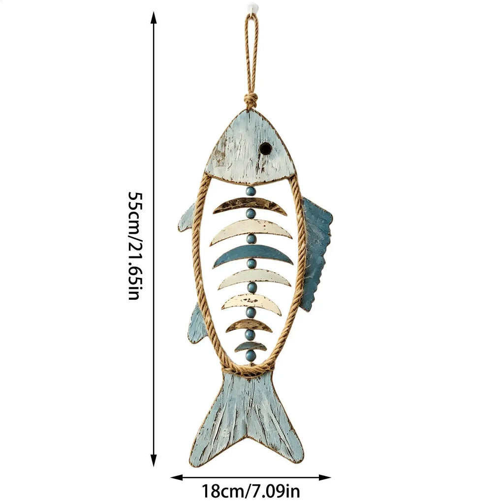LED Wall Decor Hangable Romantic Sea Illumination Ornament Fish Shape Wall Light Decor for Bedroom Dorm Porch Hallway Bathroom Zpaxo