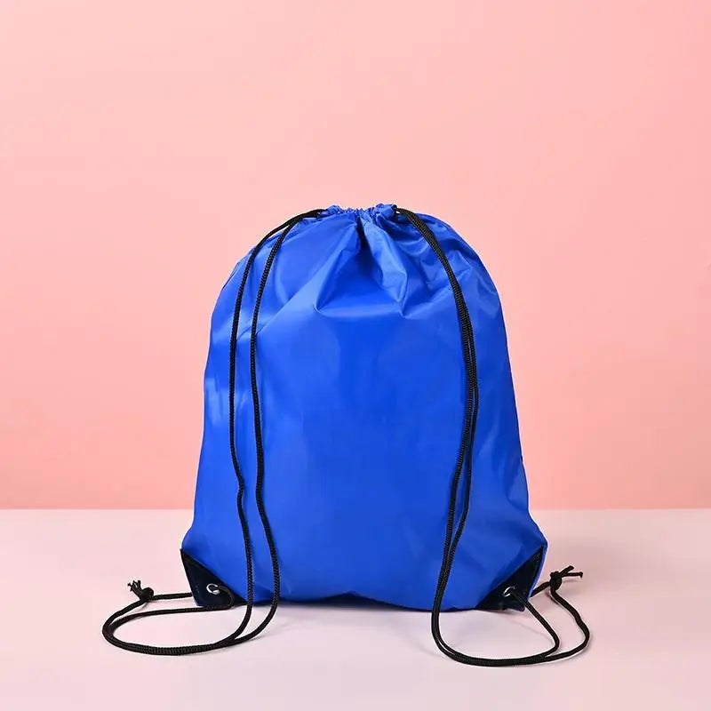 Robust Fashionable Fitness Storage Rucksack Nylon Oxford Pocket Tote Zpaxo Blue