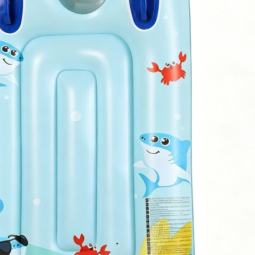 Swimming Surf Board Inflatable Floating Kids Water Toy With Handles Inflatable Floating Surfboard For Boys Girls Lake Beach Pond Zpaxo