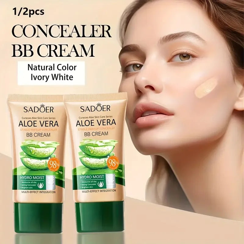 Aloe Vera BB Cream-hydrating Concealing Collagen Full Coverage Zpaxo