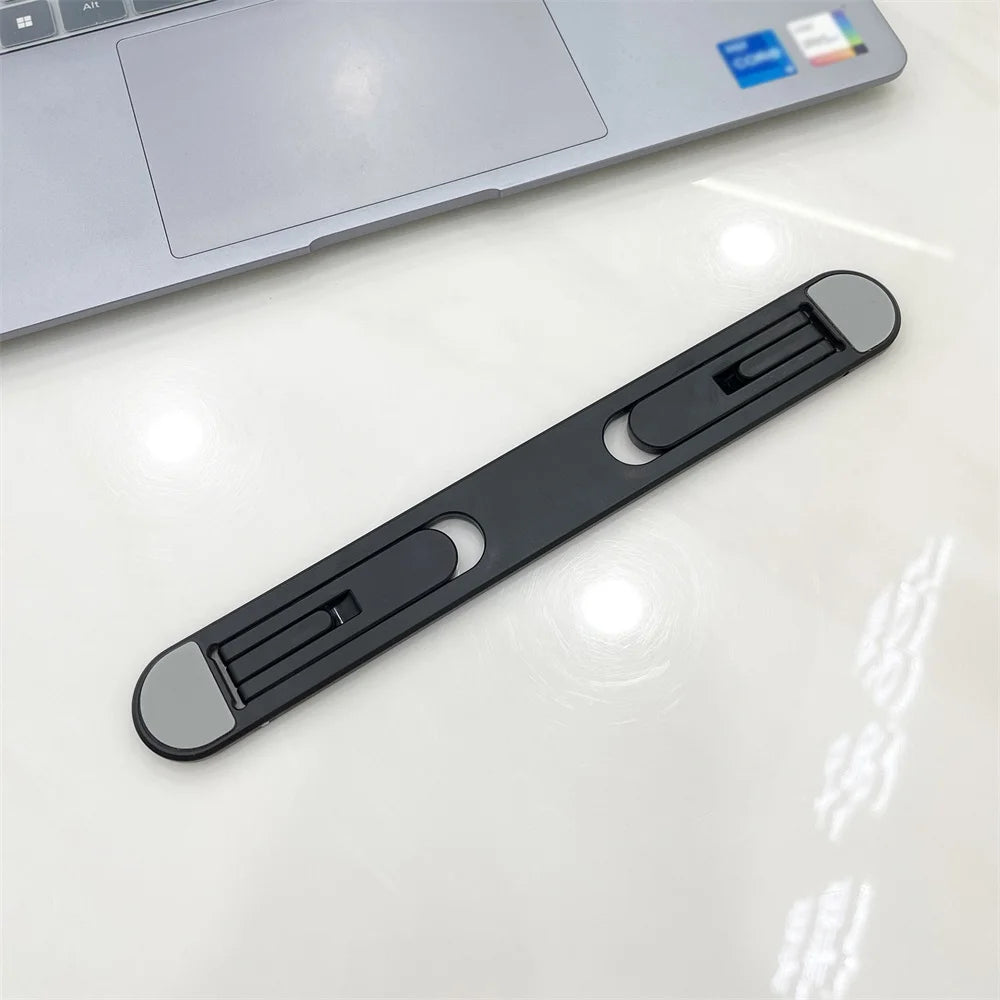 Invisible Laptop Stand – Universal Cooling Bracket for MacBook Laptop Stand Zpaxo Black
