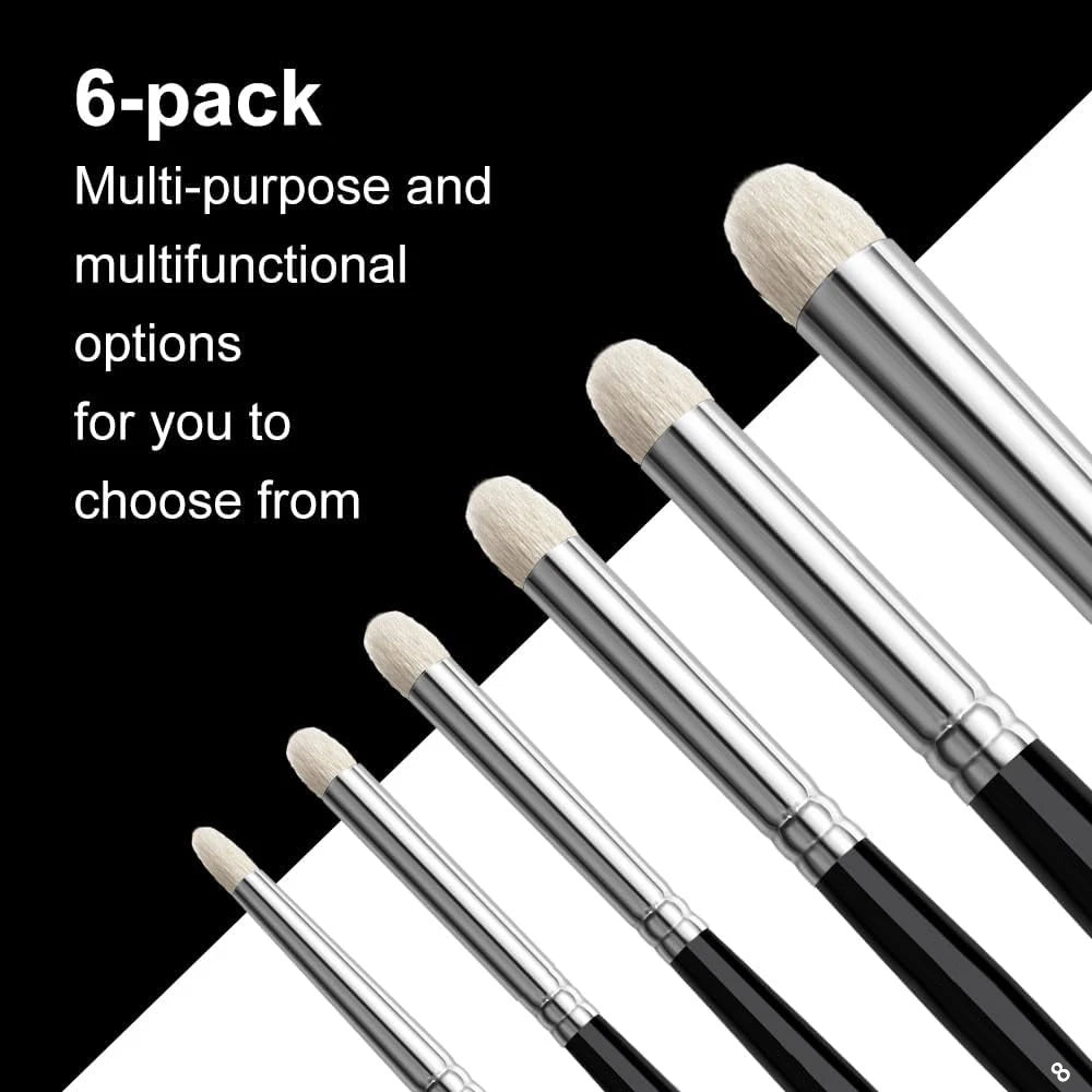 3/6pcs Premium Goat Hair Miniature Paint Brushes Set Art Watercolor Micro Detailing Drybrush Miniatures Wood Handle Craft Tools Zpaxo