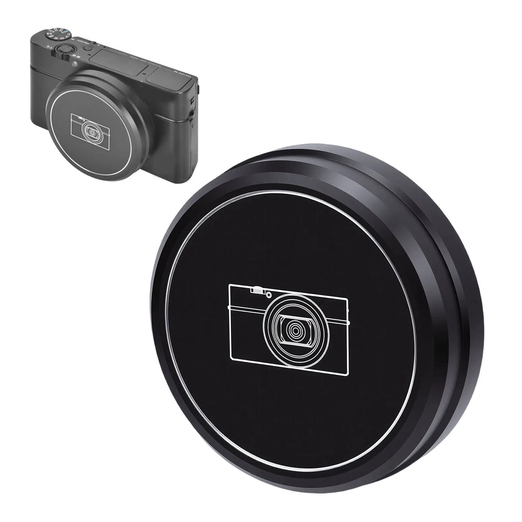 Lens Fit RX100 M6 M7 Camera Black Dust Proof Anti Fingerprint Cover